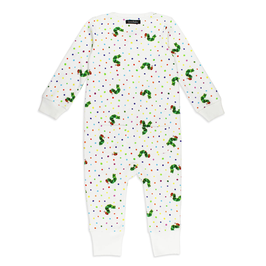 Caterpillar - Organic Zipper Romper