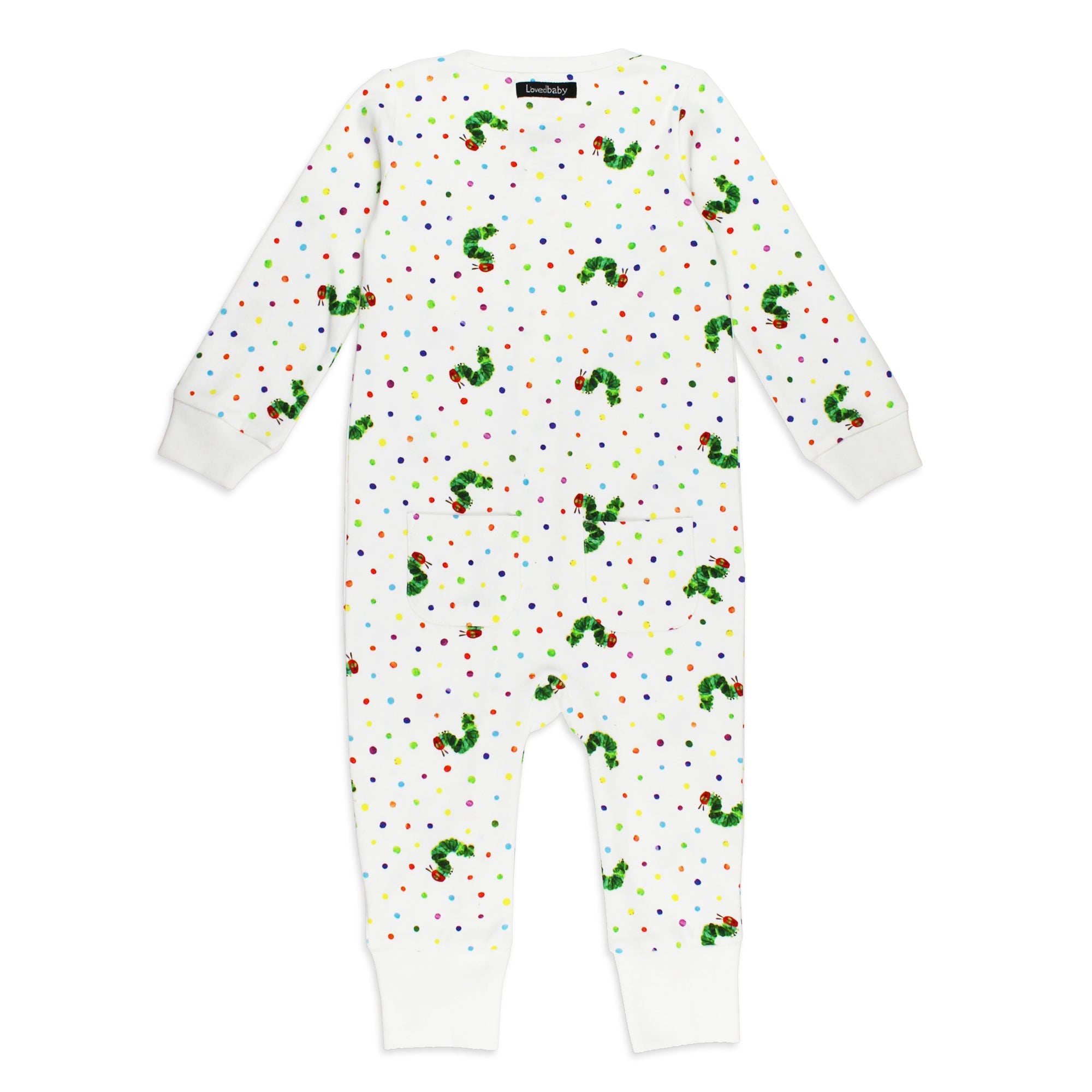 Caterpillar - Organic Zipper Romper