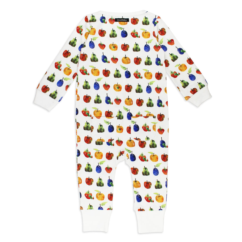 Fruit - Organic Zipper Romper