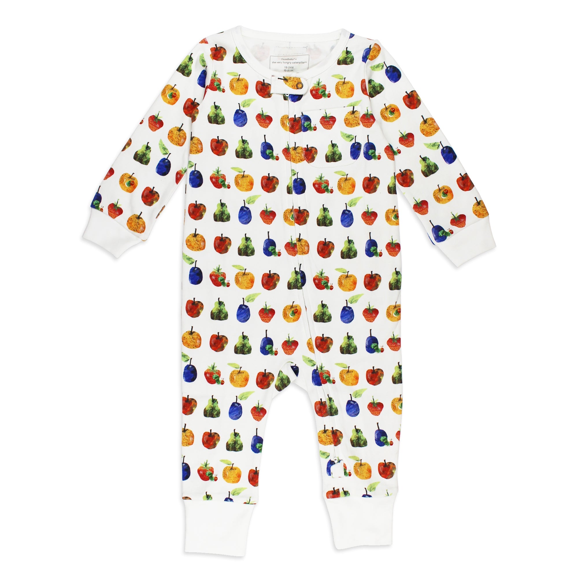 Fruit - Organic Zipper Romper