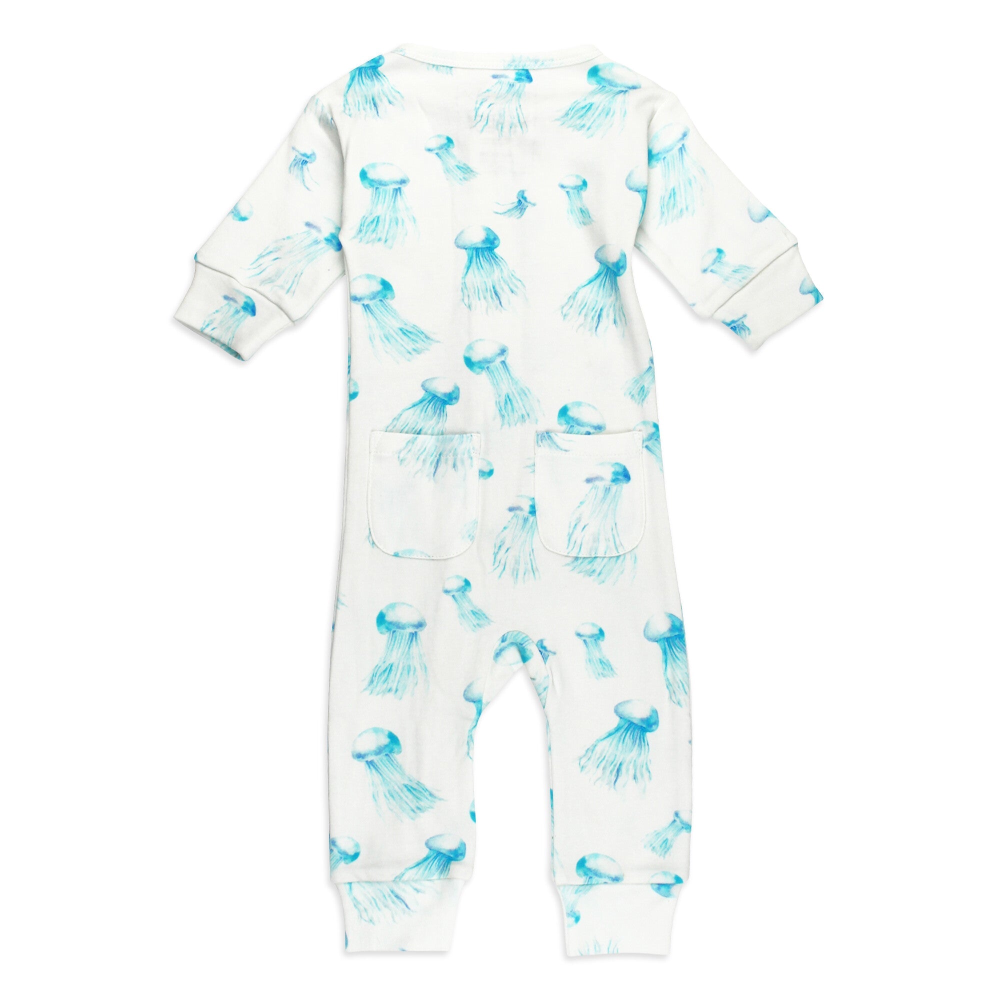 Jellyfish - Organic Zipper Romper