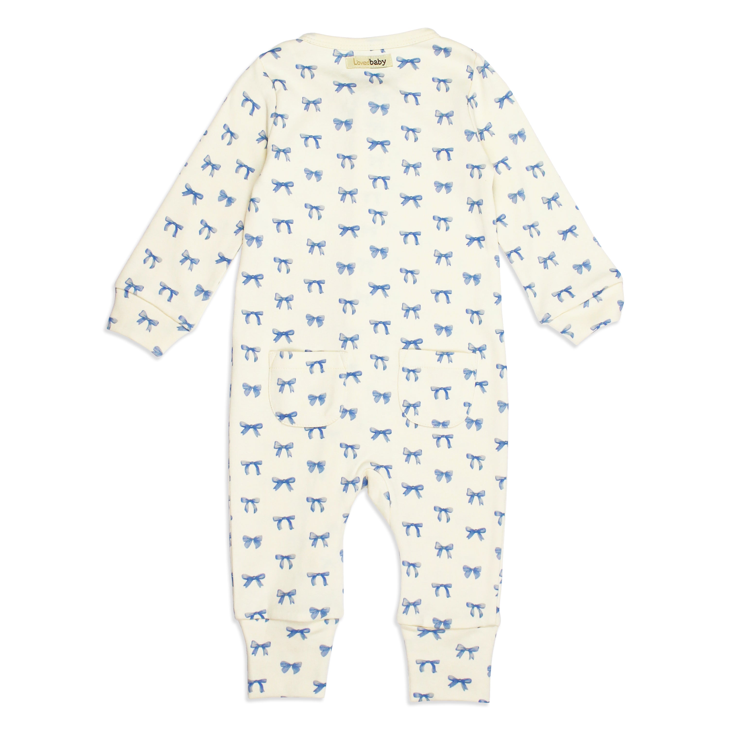 Ribbon - Organic Zipper Romper