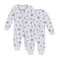 Sea Turtle - Organic Zipper Romper