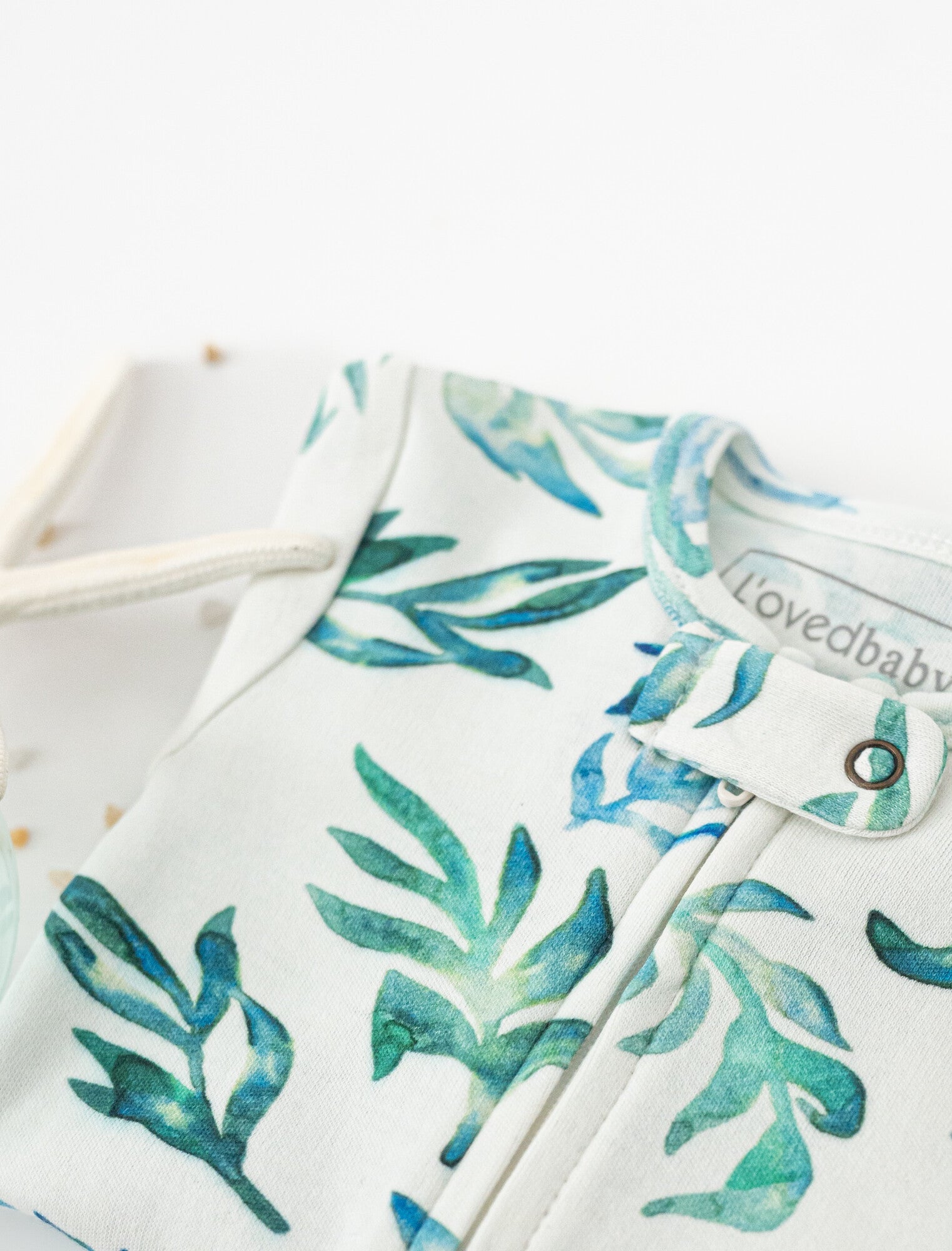 Seaweed - Organic Zipper Romper