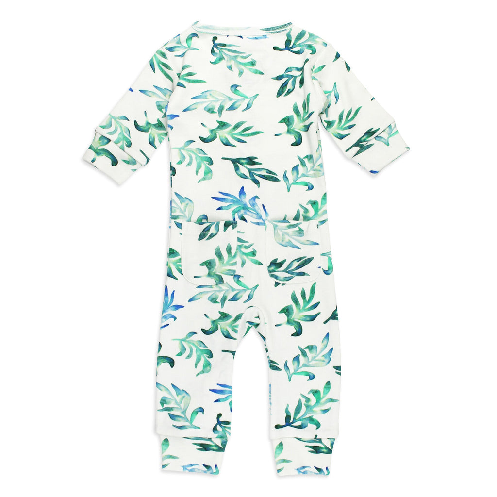 Seaweed - Organic Zipper Romper