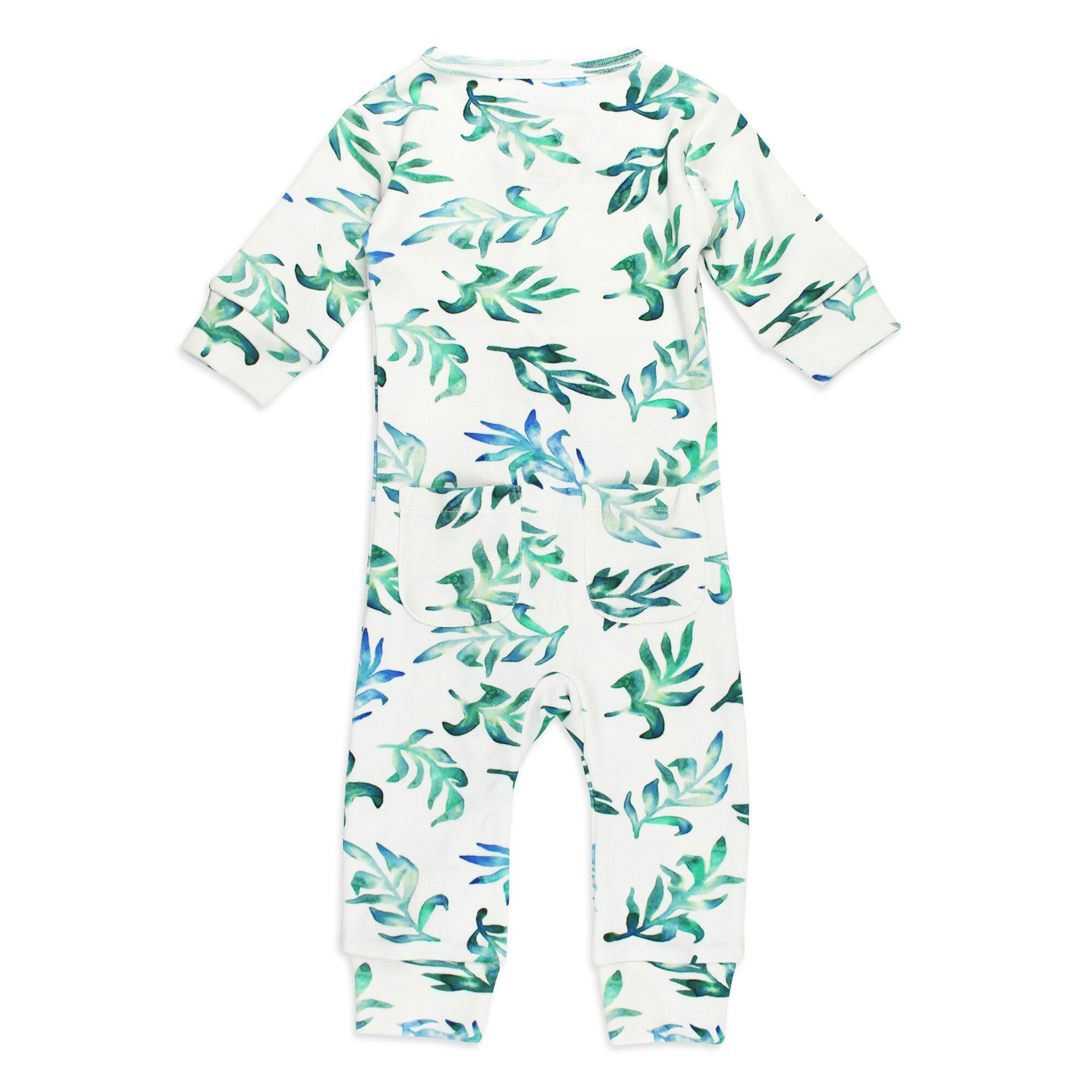 Seaweed - Organic Zipper Romper