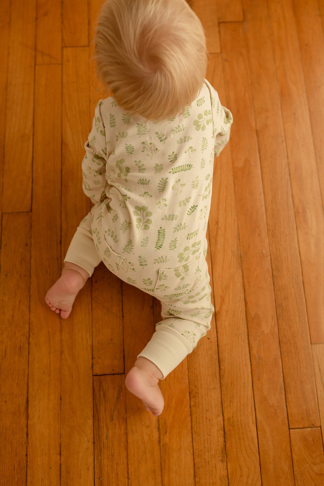 Stone Botanica - Organic Zipper Romper