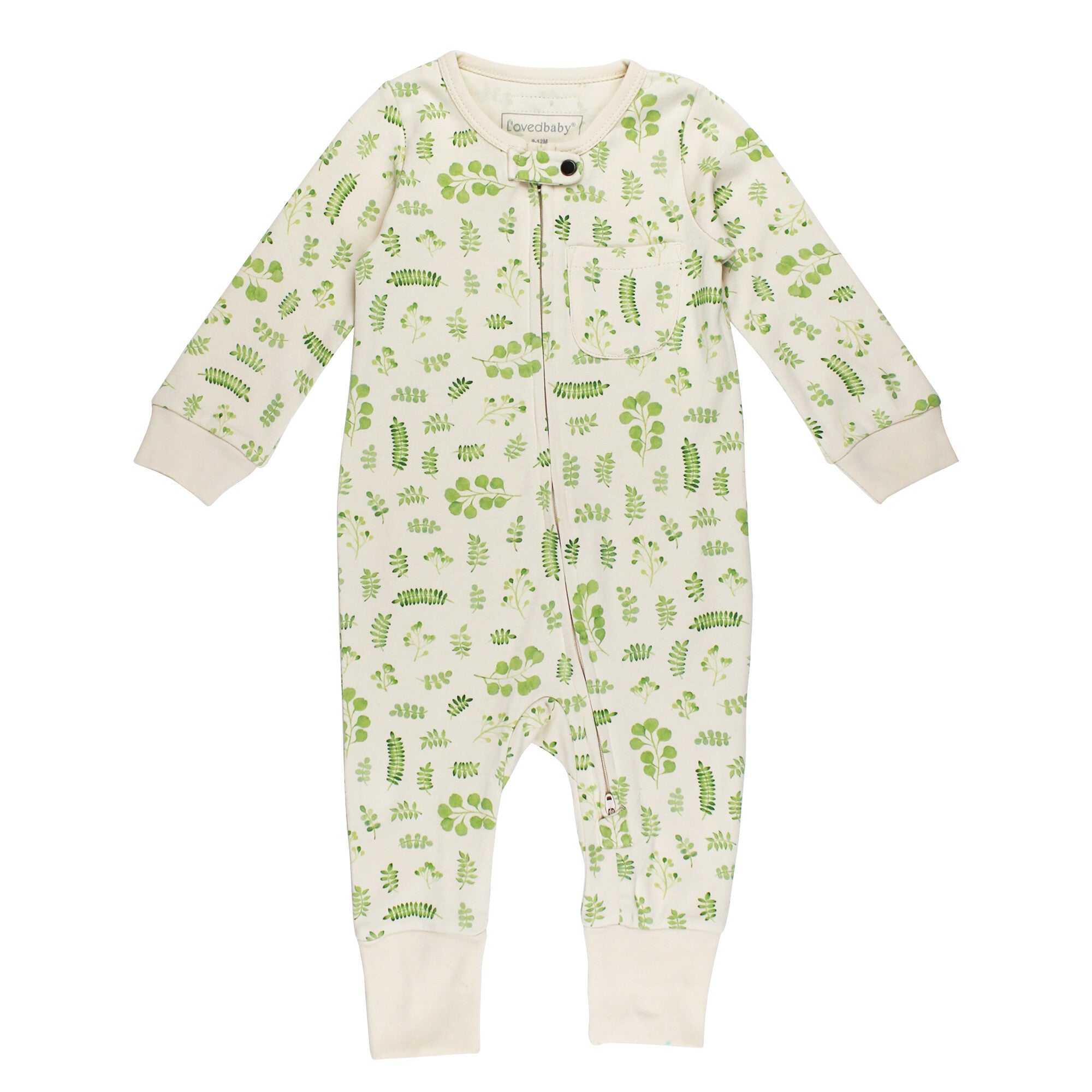Stone Botanica - Organic Zipper Romper