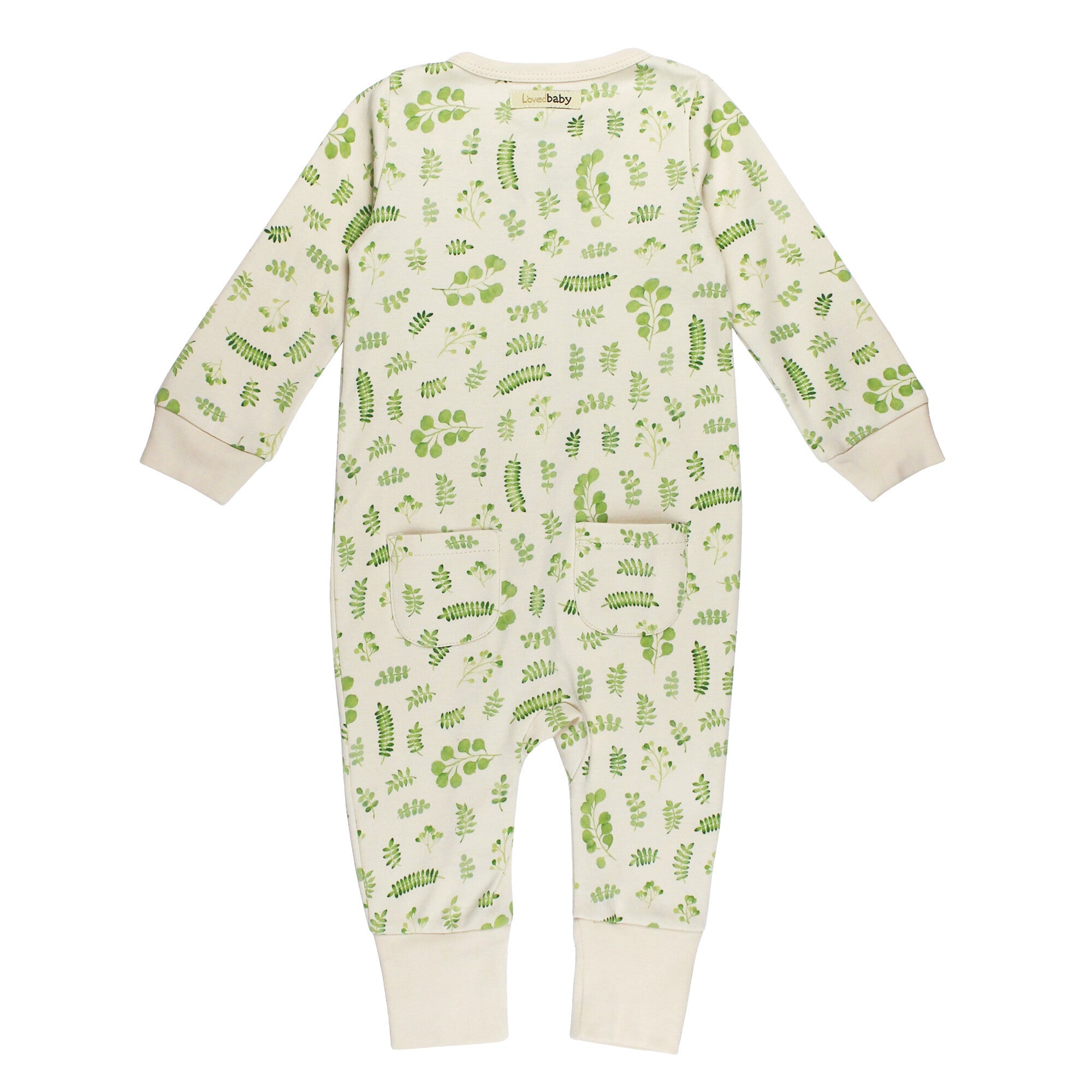 Stone Botanica - Organic Zipper Romper