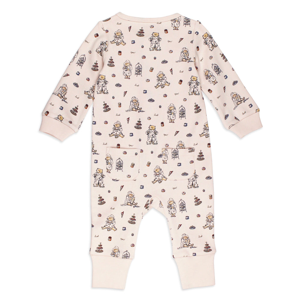 Sweet Paddington - Organic Zipper Romper