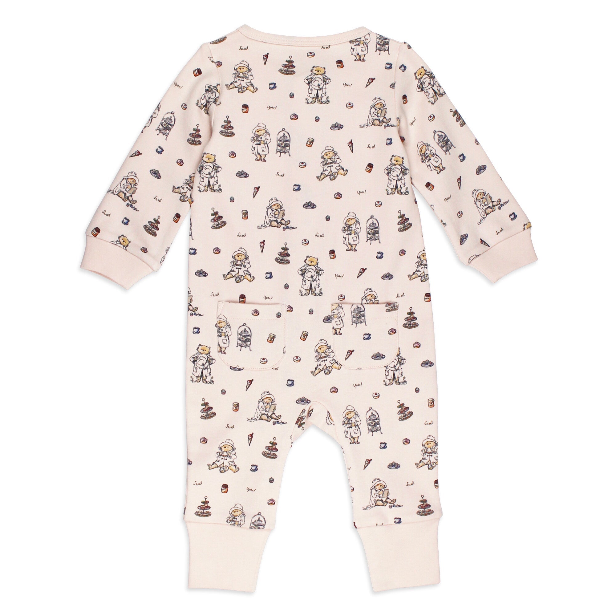 Sweet Paddington - Organic Zipper Romper