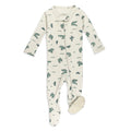Alligator - Organic Zipper Footie