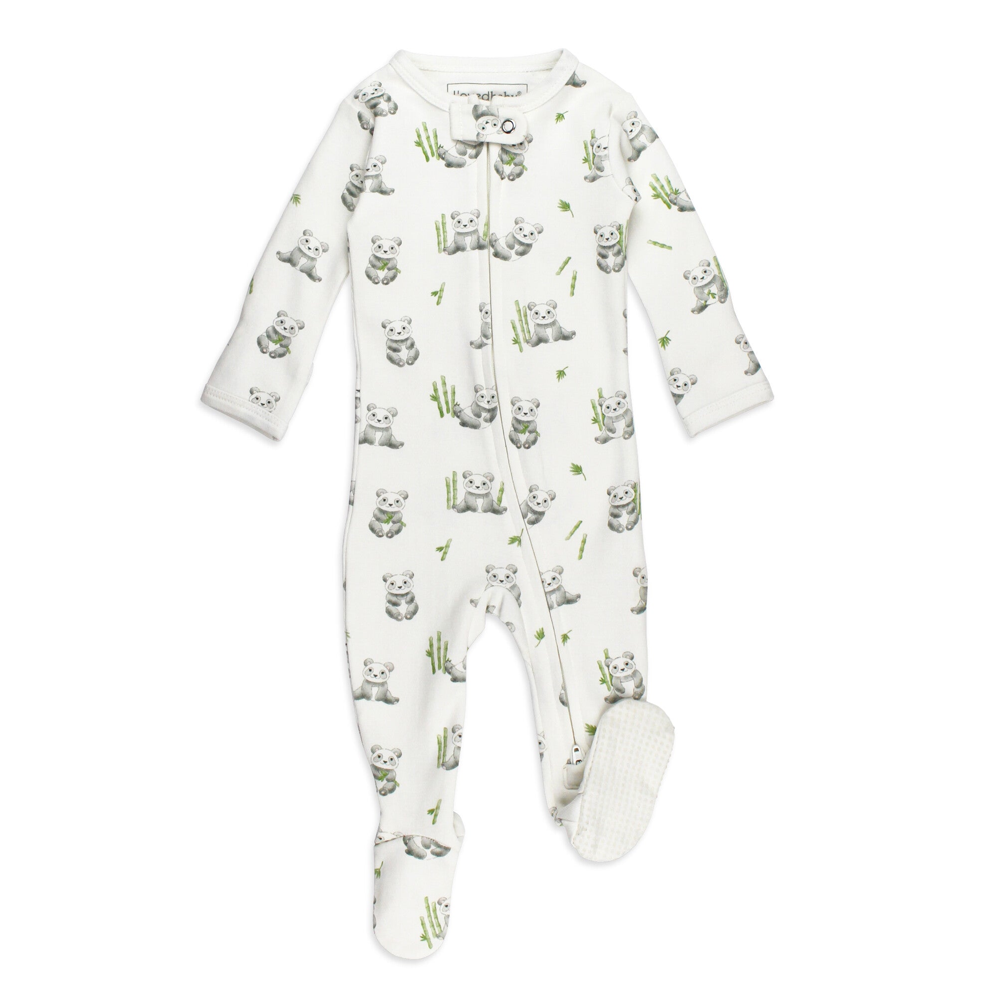 Baby Panda - Footie & Toy Bundle