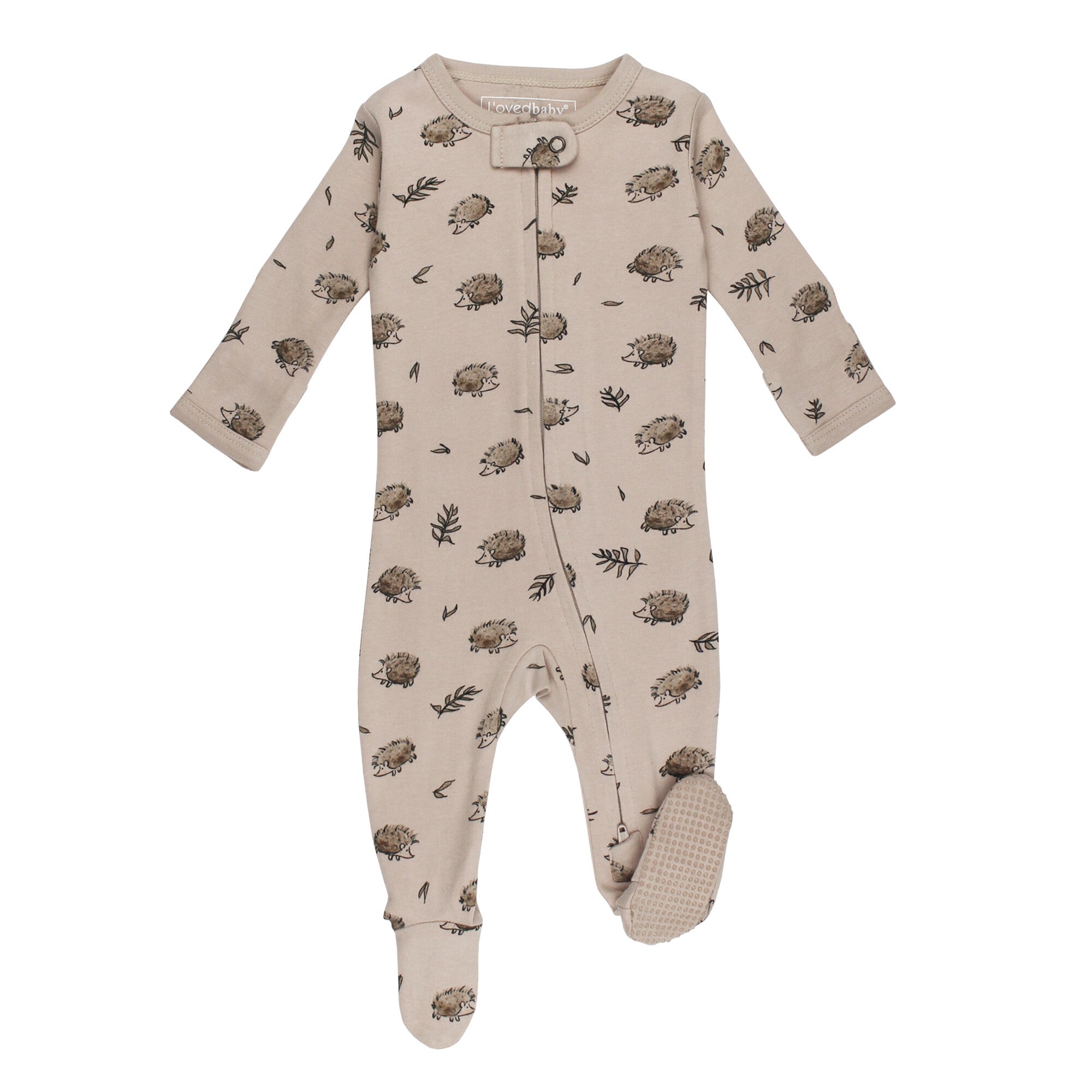Prickles - Organic Zipper Footie