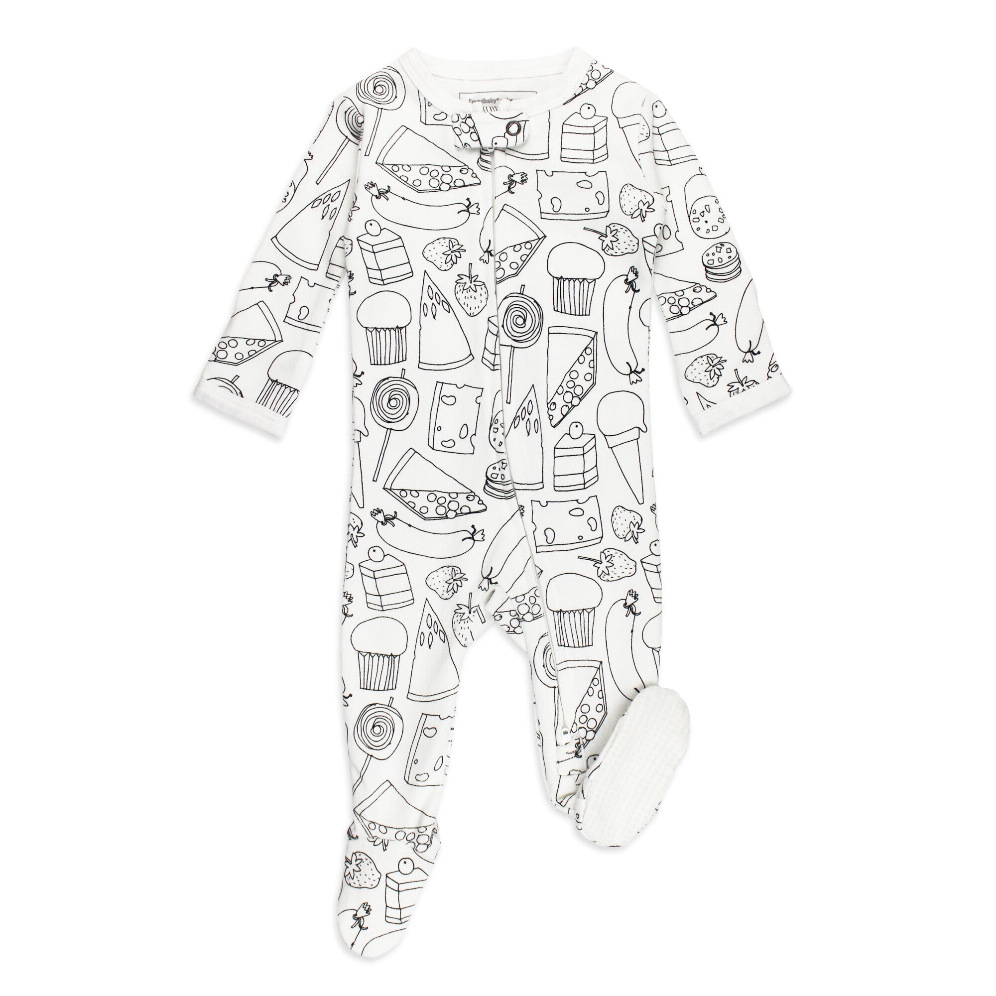 Snacks - Organic Zipper Footie