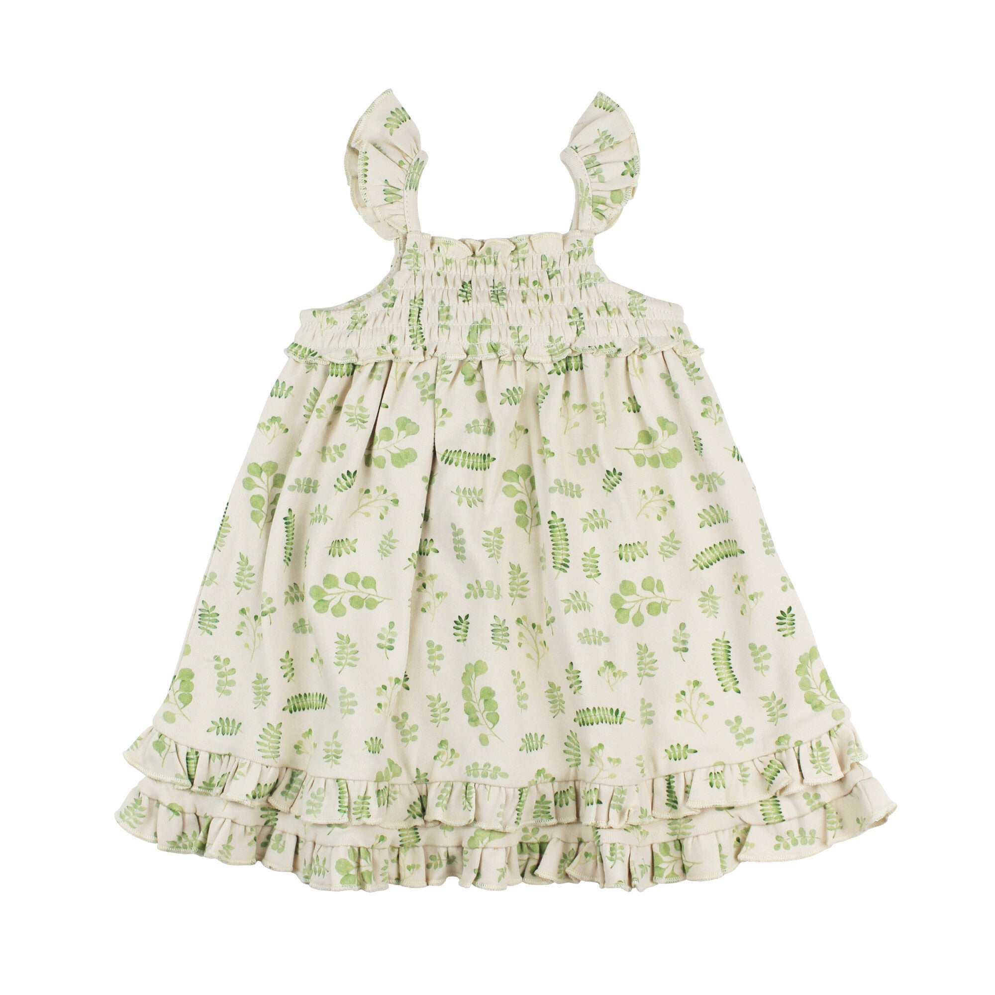 Stone Botanica - Kids' Organic Smocked Summer Dress