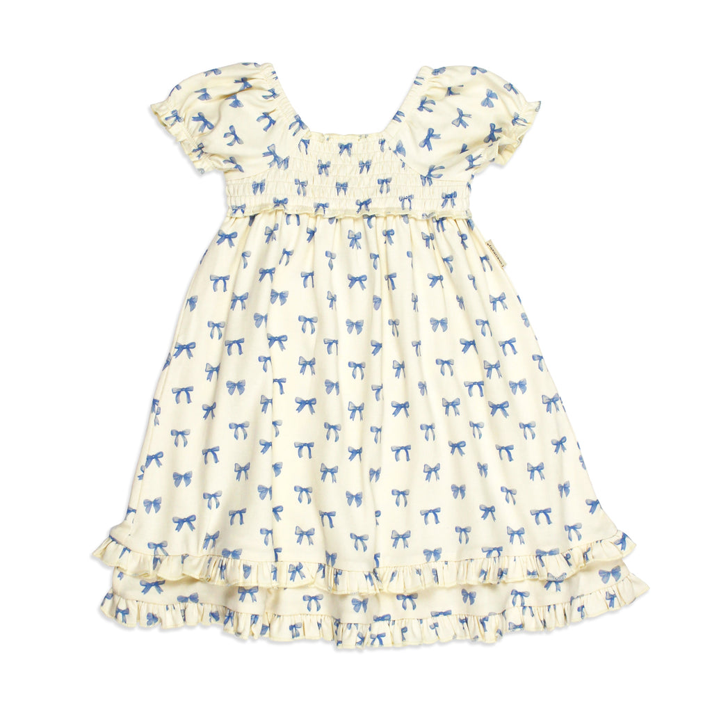 Ribbon - Kids' Organic Princess Sleeve Dress