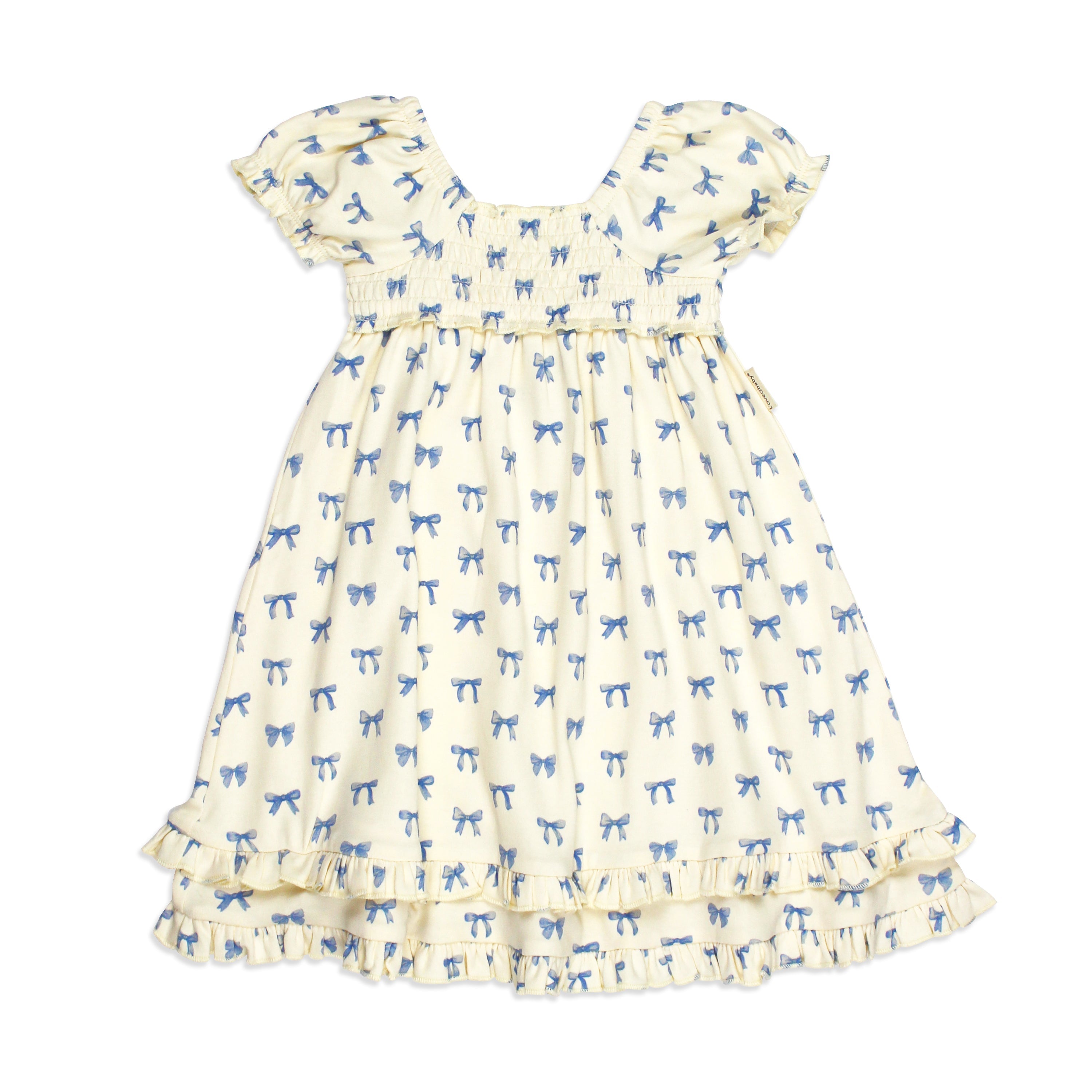 Ribbon - Kids' Organic Princess Sleeve Dress