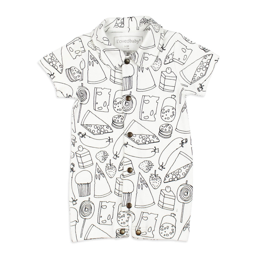 Snacks - Organic S/Sleeve Romper