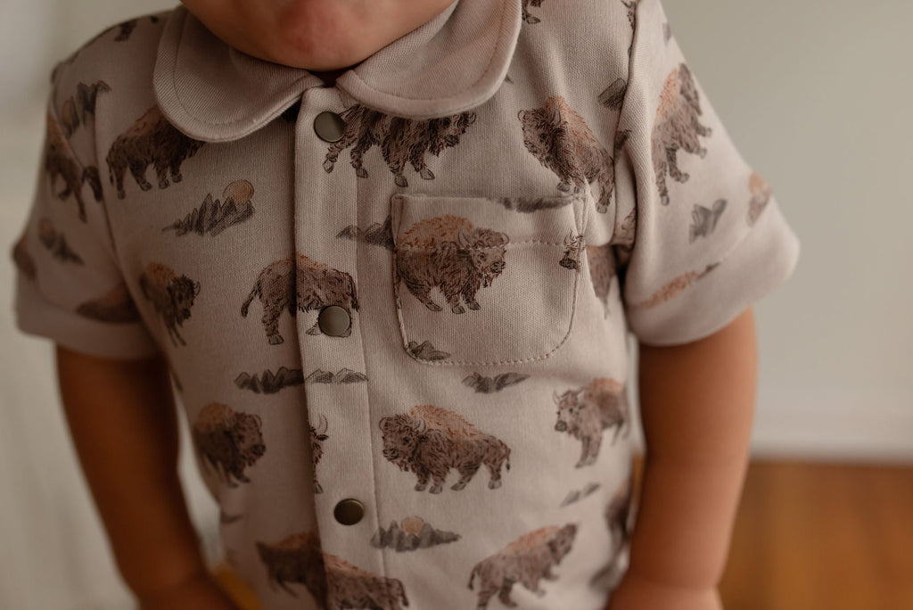 Bison - Organic S/Sleeve Coverall
