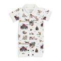 Farm Friends - Organic S/Sleeve Coverall