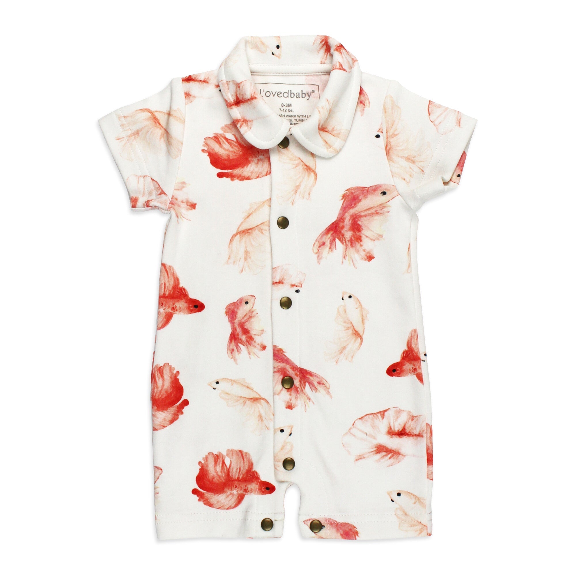 Goldfish - Organic S/Sleeve Coverall