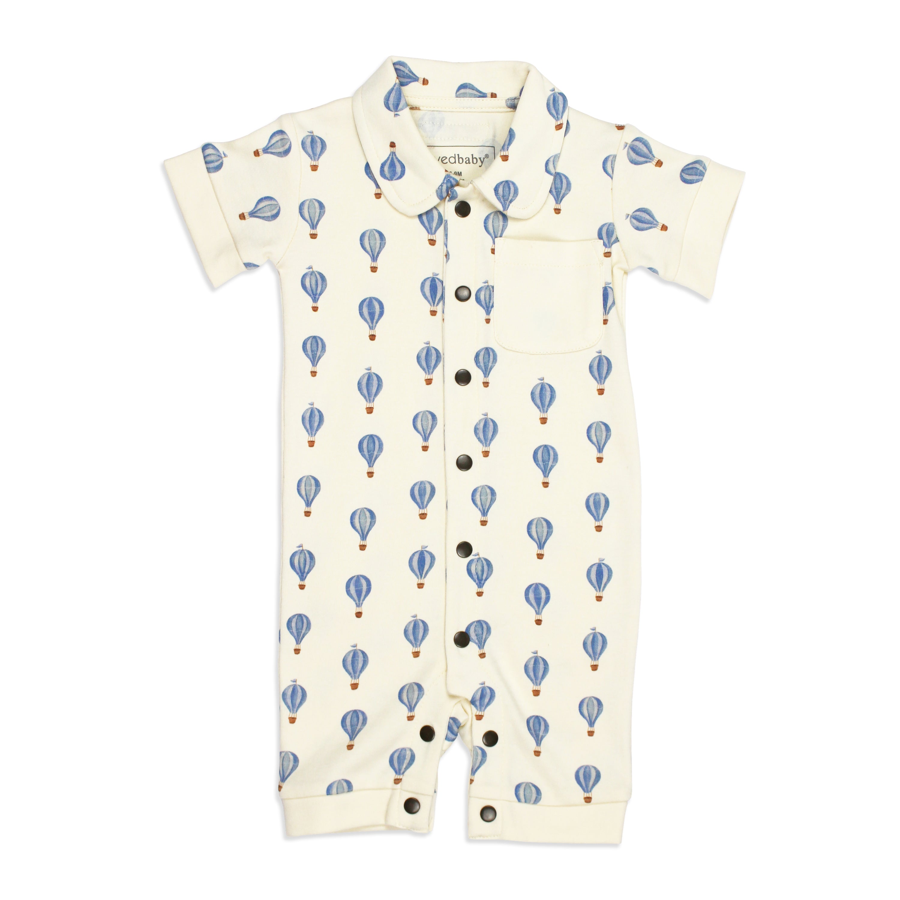 Hot Air Balloon - Organic S/Sleeve Coverall
