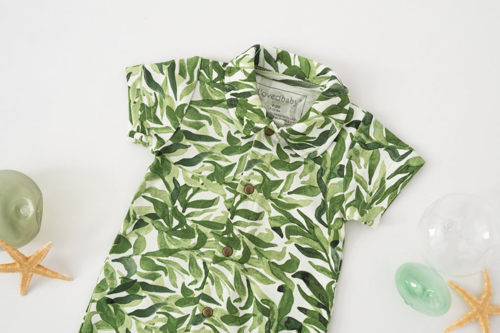 Kelp - Organic S/Sleeve Coverall