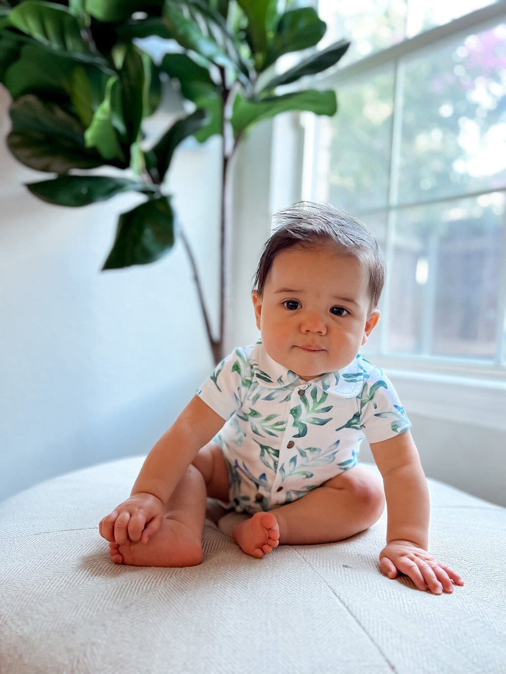 Seaweed - Organic S/Sleeve Coverall