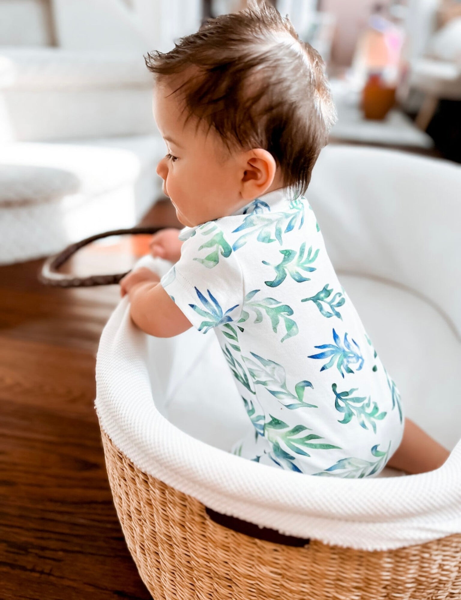 Seaweed - Organic S/Sleeve Coverall