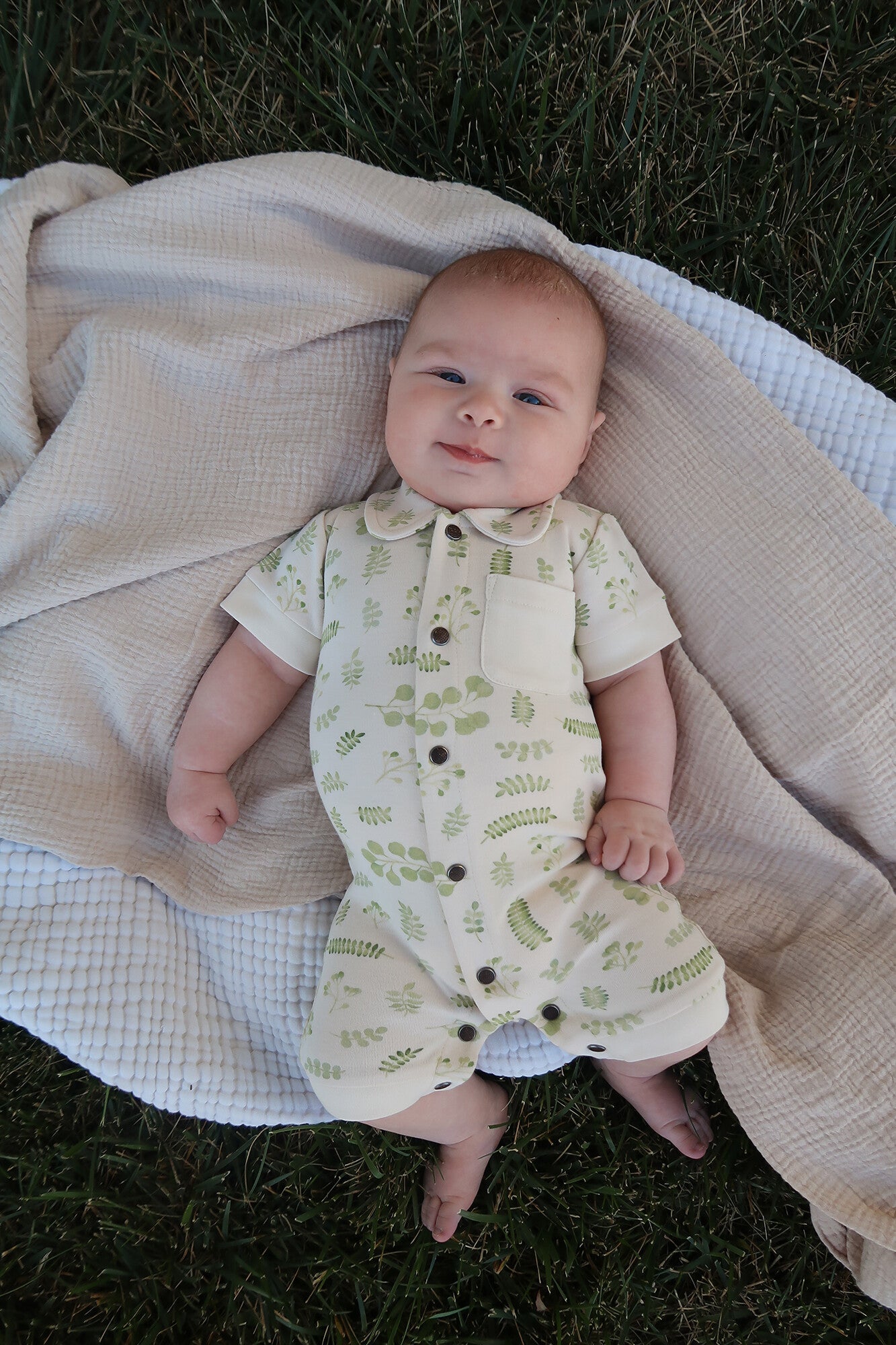 Stone Botanica - Organic S/Sleeve Coverall
