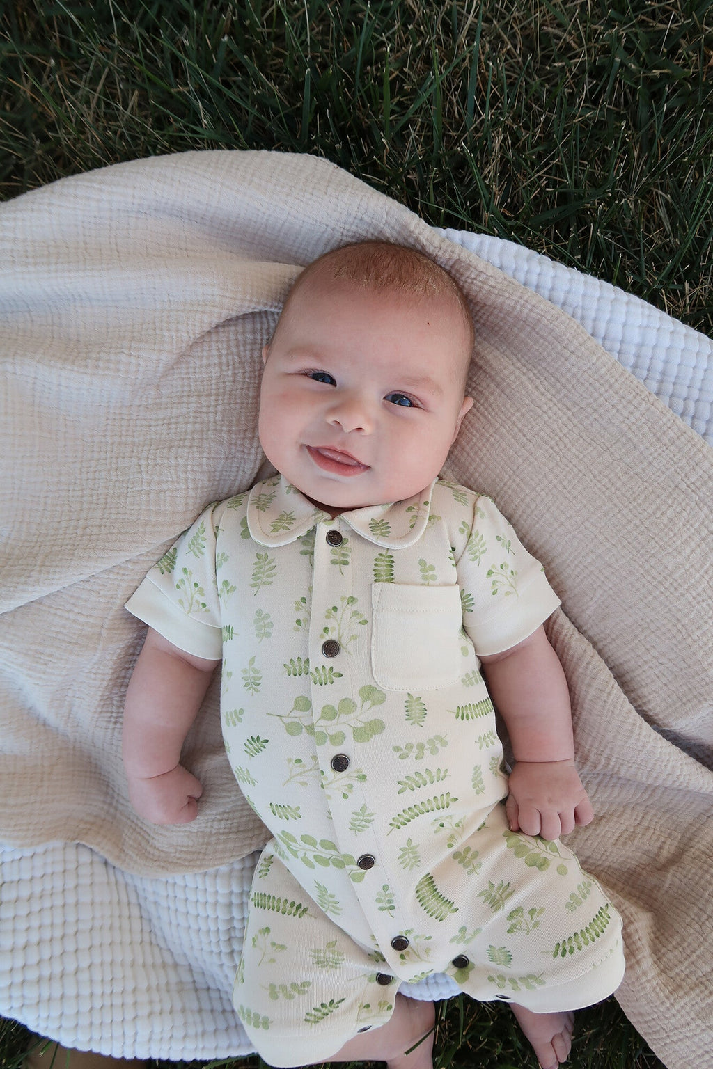 Stone Botanica - Organic S/Sleeve Coverall