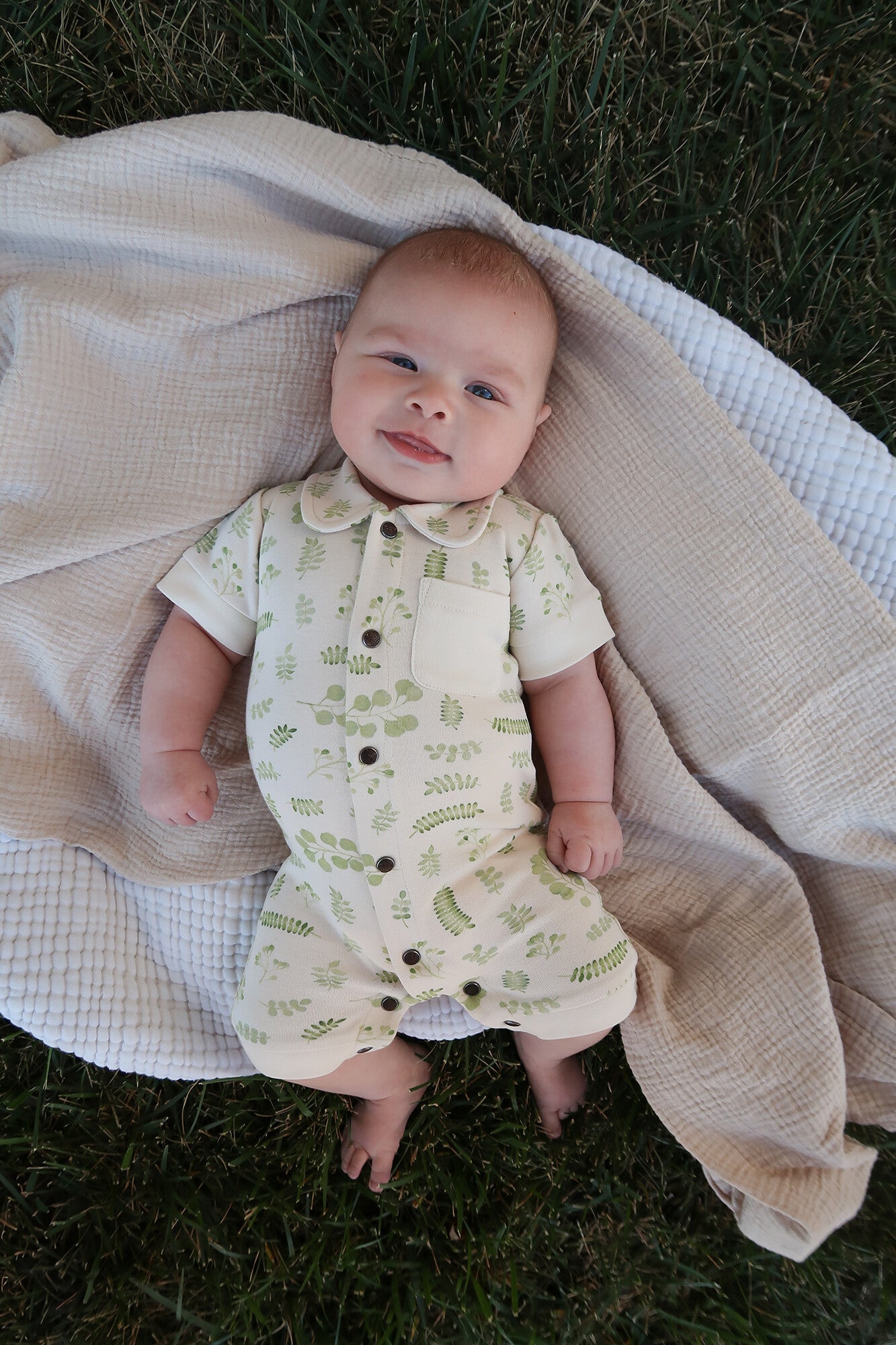 Stone Botanica - Organic S/Sleeve Coverall
