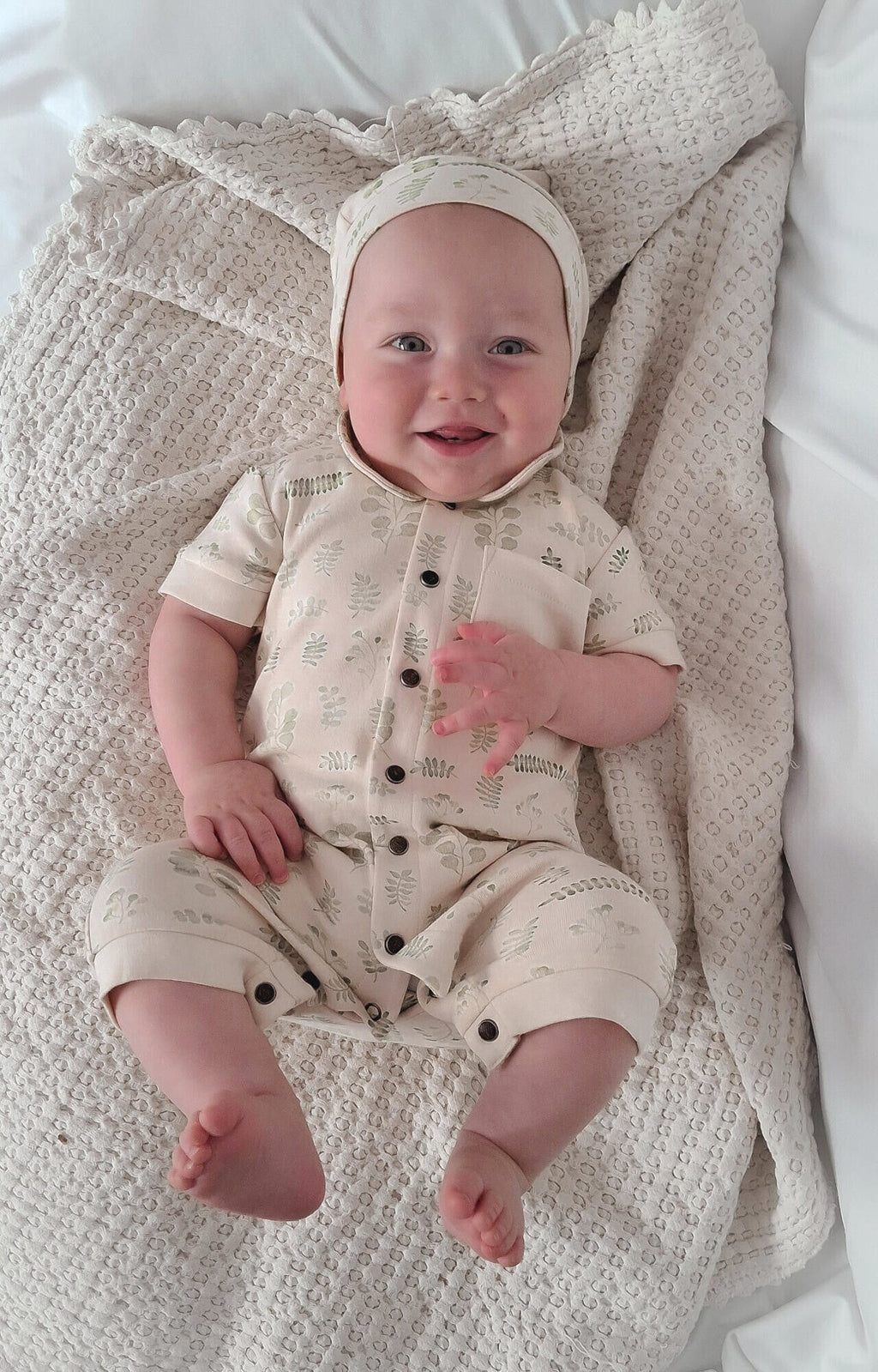 Stone Botanica - Organic S/Sleeve Coverall