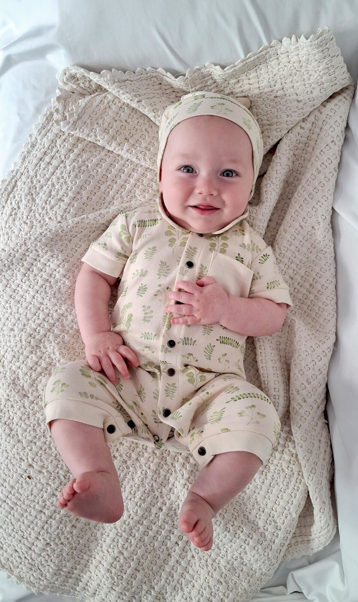 Stone Botanica - Organic S/Sleeve Coverall