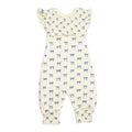 Ribbon - Organic Cross-Back Smocked Romper
