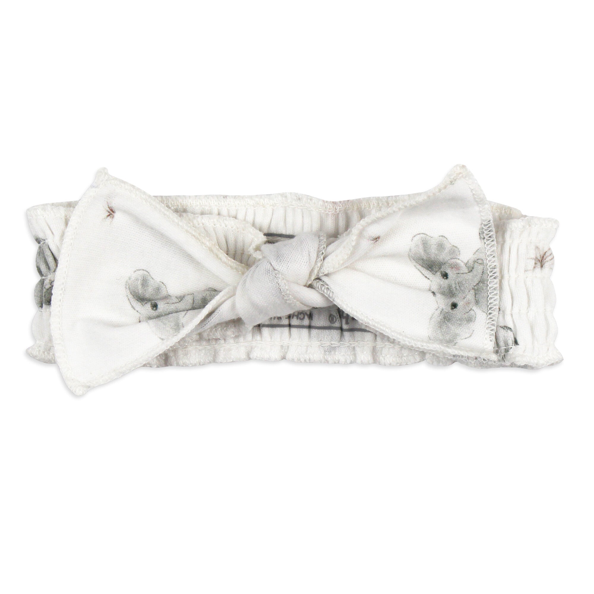 Baby Elephant - Organic Smocked Headband