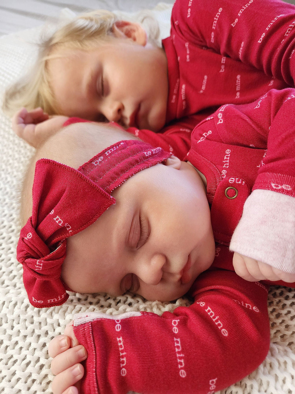 Be Mine - Organic Smocked Headband