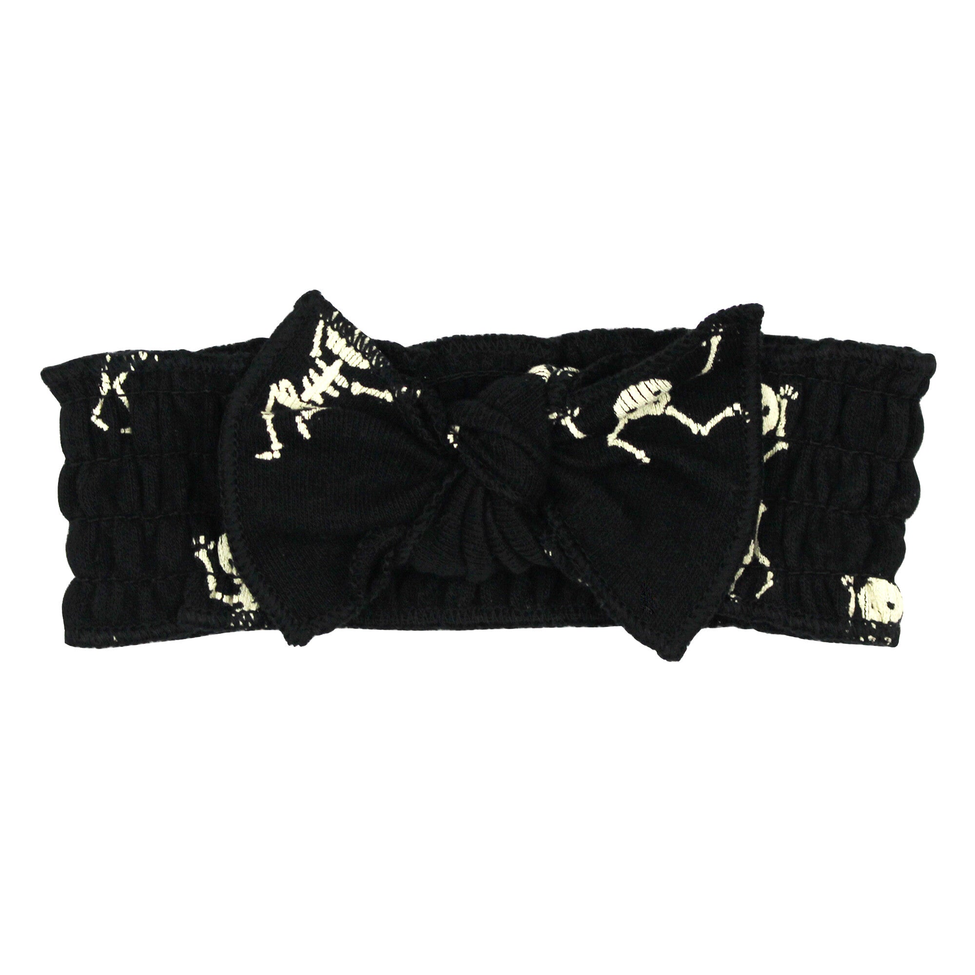 Dancing Skeletons - Organic Smocked Headband
