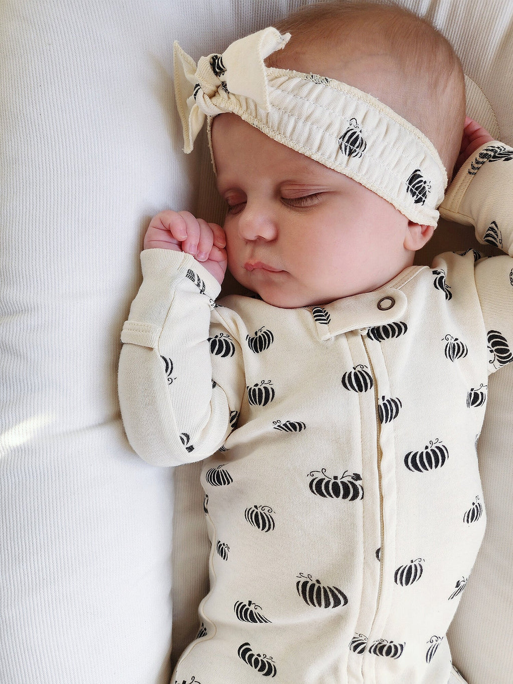 Enchanted Pumpkins - Organic Smocked Headband