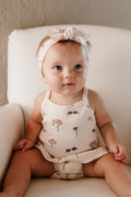 Flamingo - Organic Smocked Headband