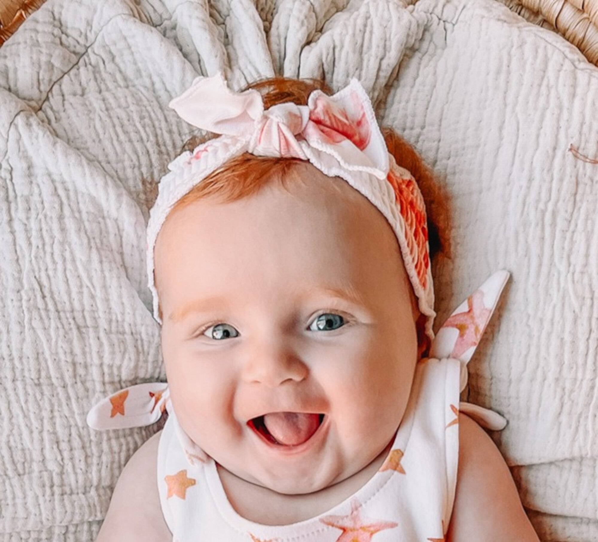 Goldfish - Organic Smocked Headband