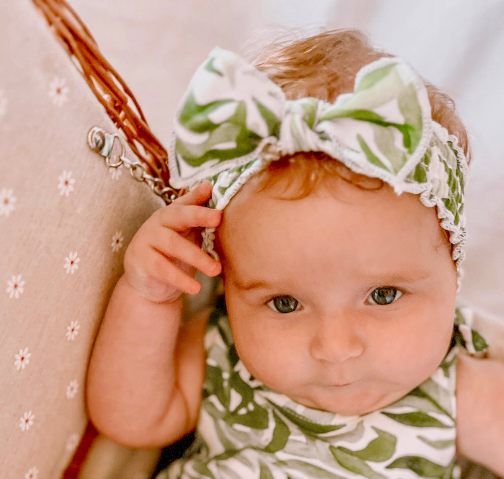 Kelp - Organic Smocked Headband