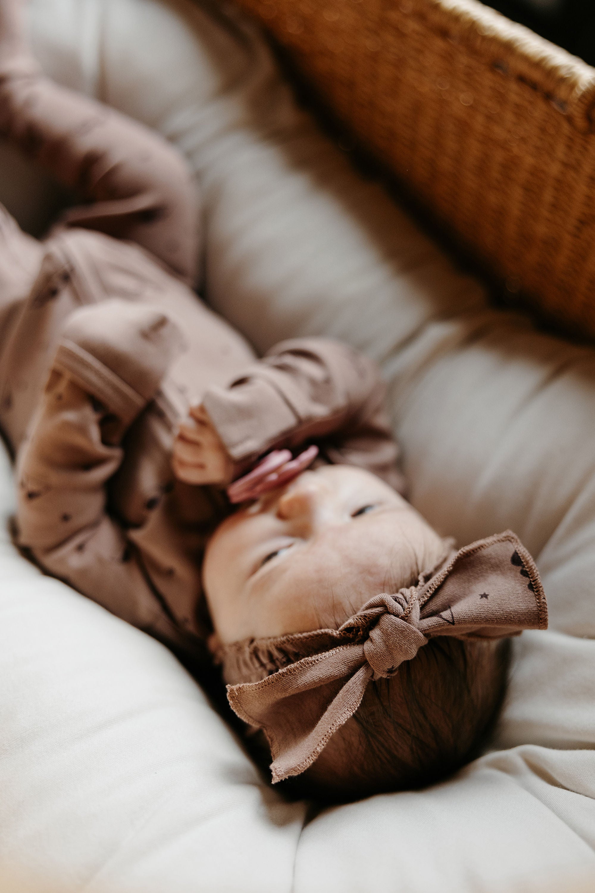 Latte Mountain - Organic Smocked Headband