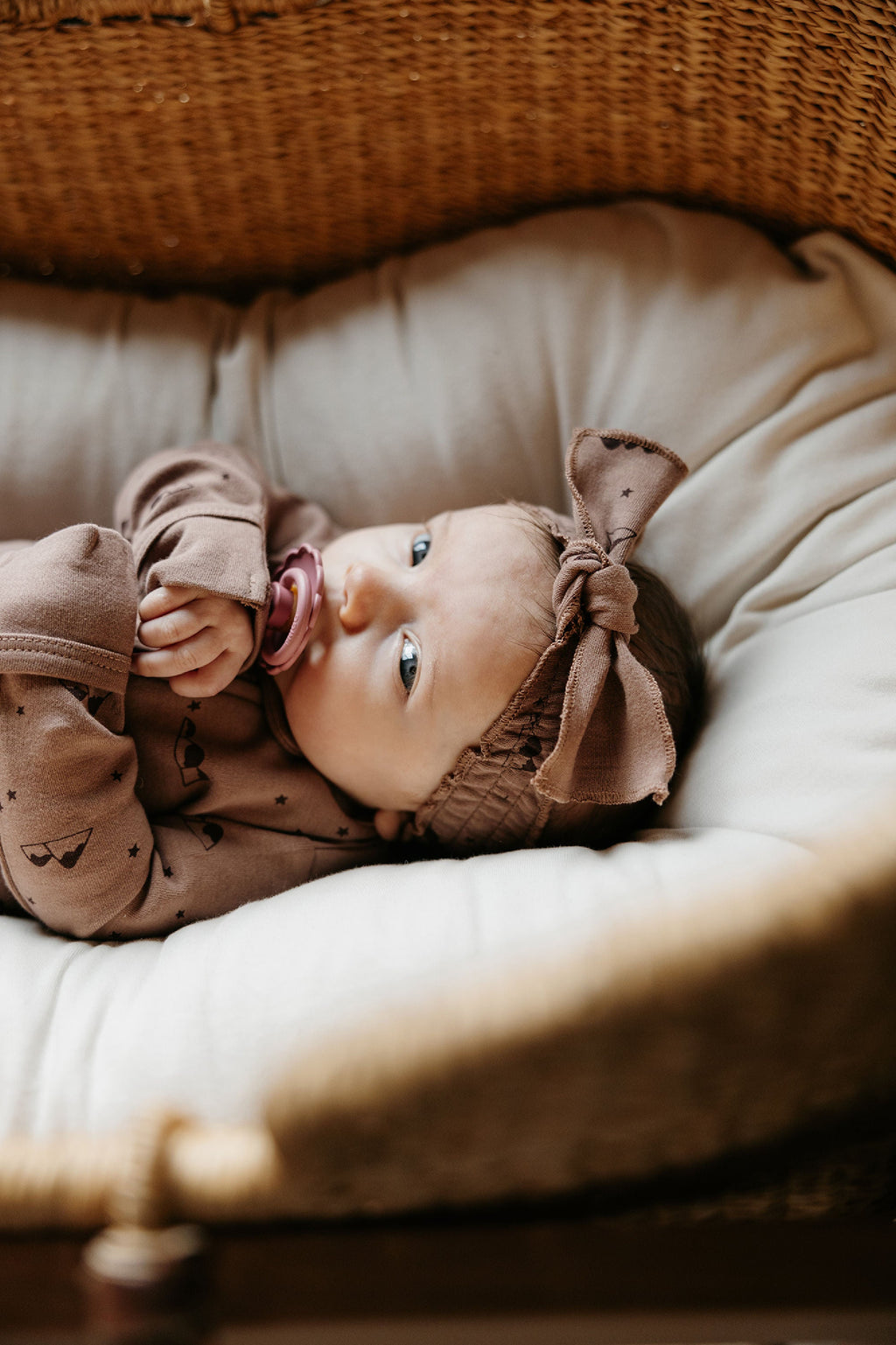Latte Mountain - Organic Smocked Headband