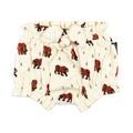 Brown Bear - Organic Ruffle Bloomer