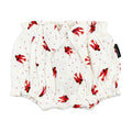Red Bird - Organic Ruffle Bloomer