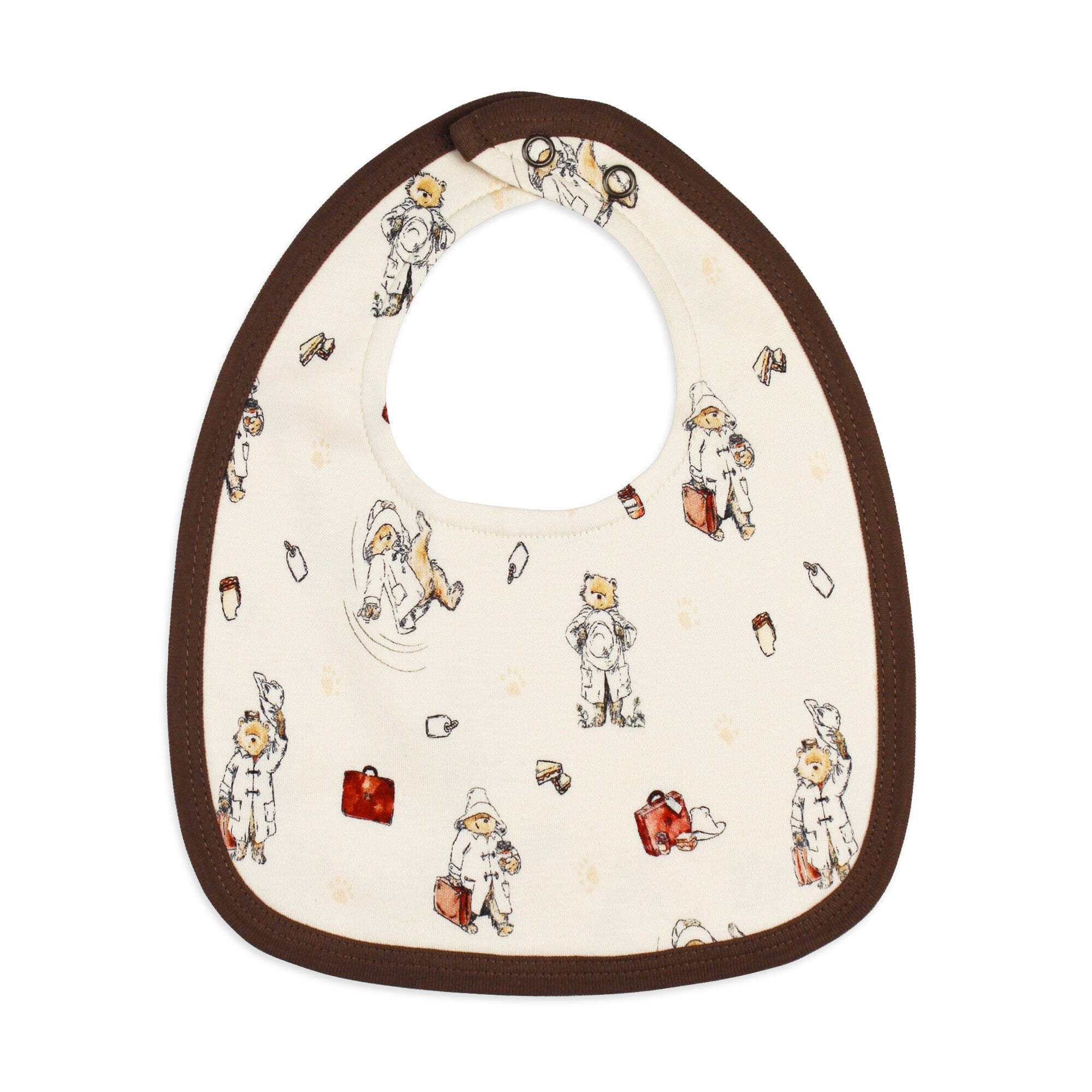 Adventure Paddington - Organic 2-Layer Reversible Bib
