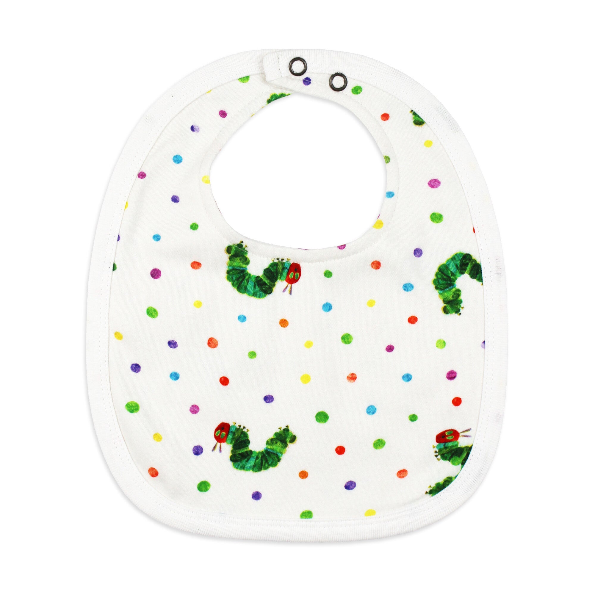 Caterpillar - Organic 2-Layer Reversible Bib