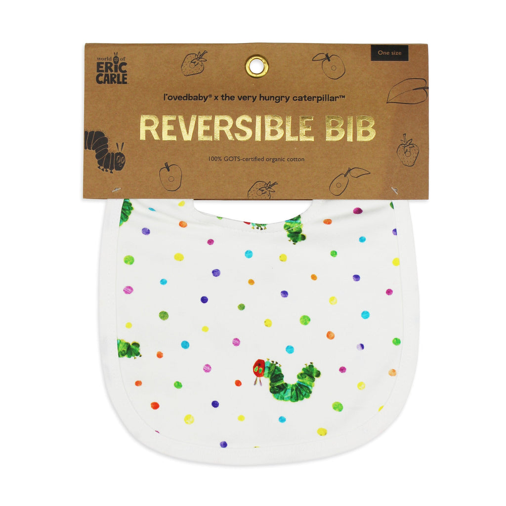 Caterpillar - Organic 2-Layer Reversible Bib